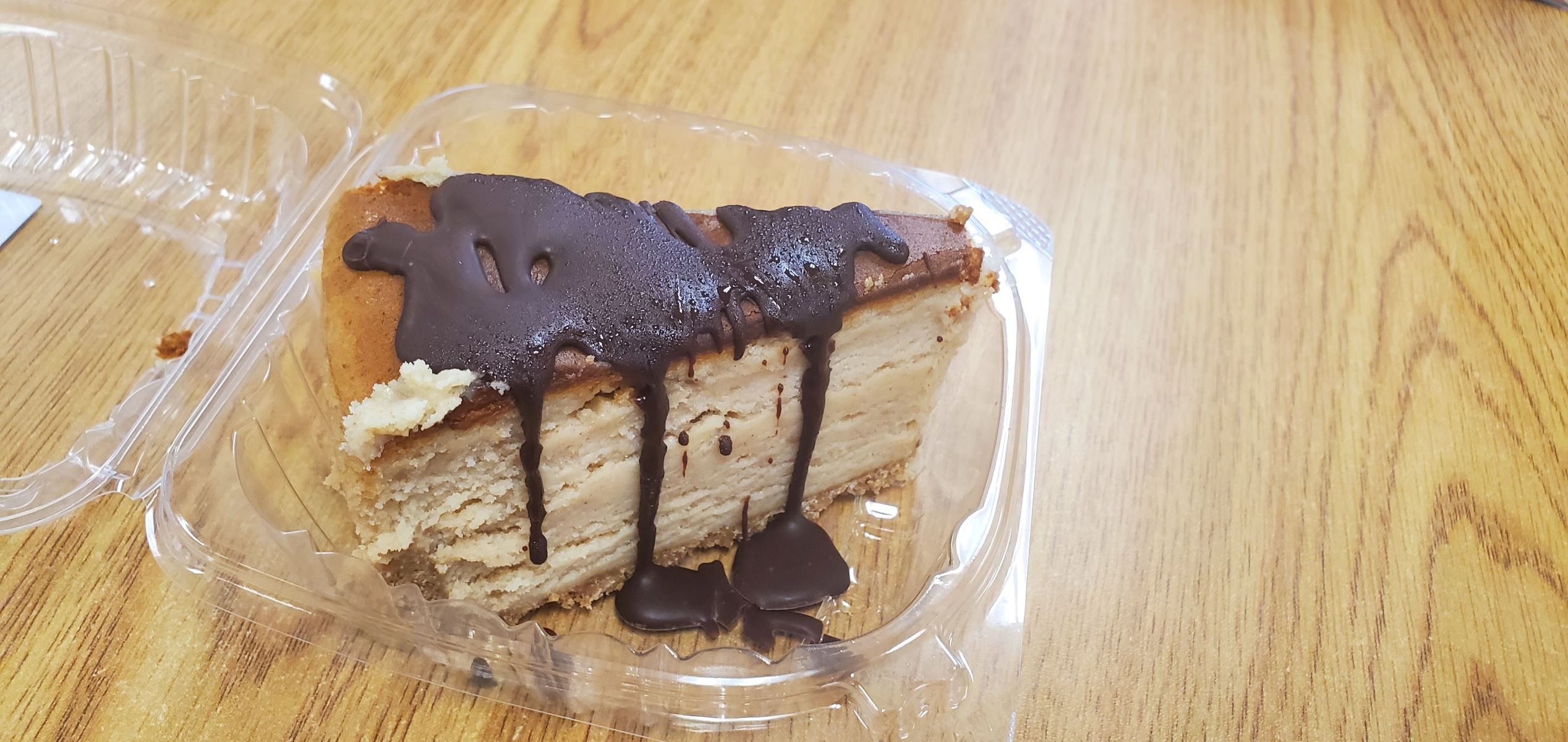 Order Slice Peanut butter Chocolate Cake food online from Italian Kitchen store, Pennsville on bringmethat.com