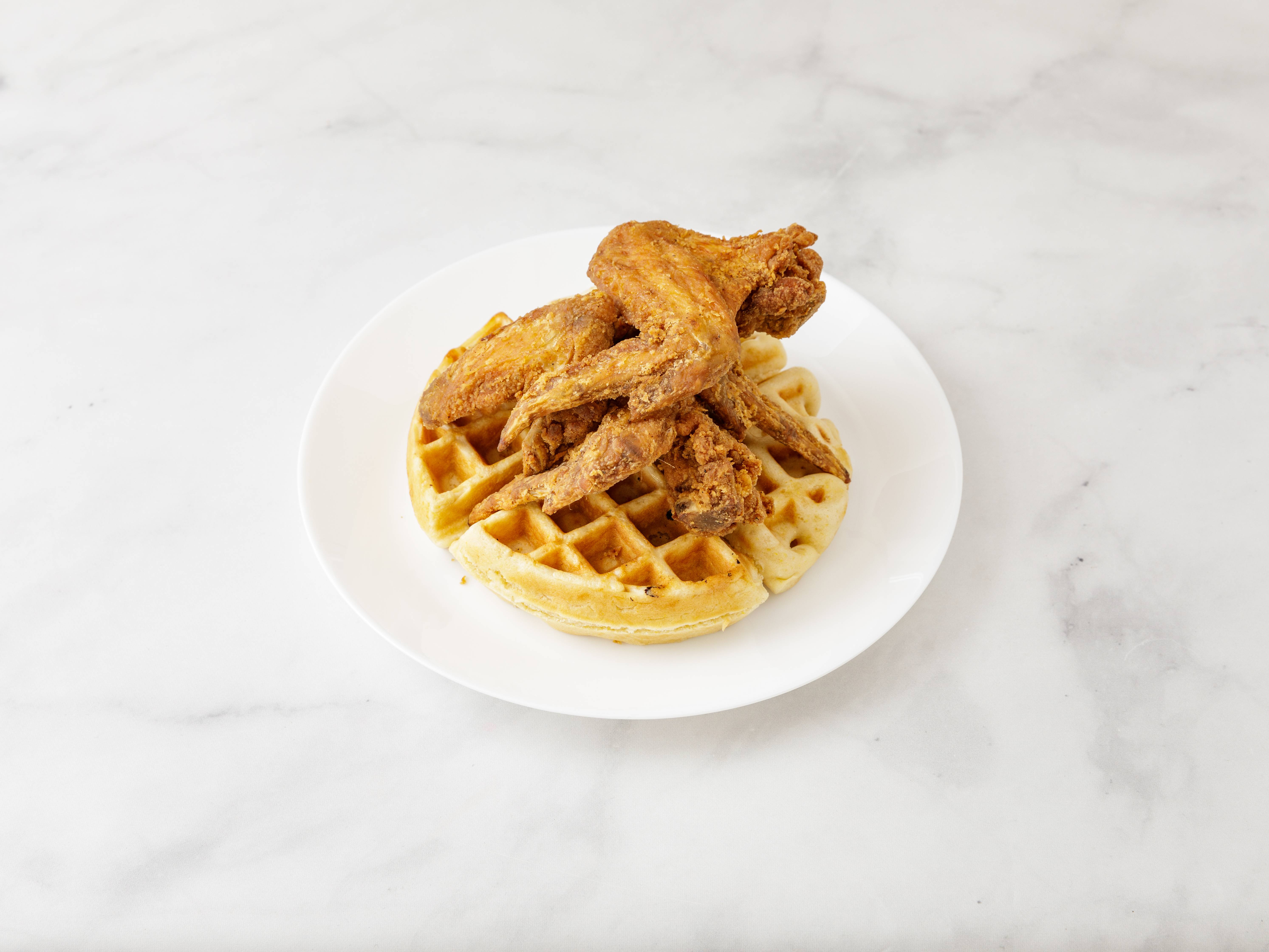 Order Chicken Wings and Waffles Dinner food online from Paula Soul Food Cafe store, Hackensack on bringmethat.com