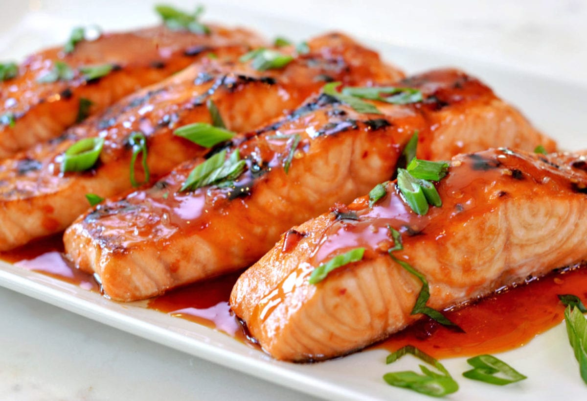 Order Grilled salmon food online from Soup & Gyro store, New York on bringmethat.com