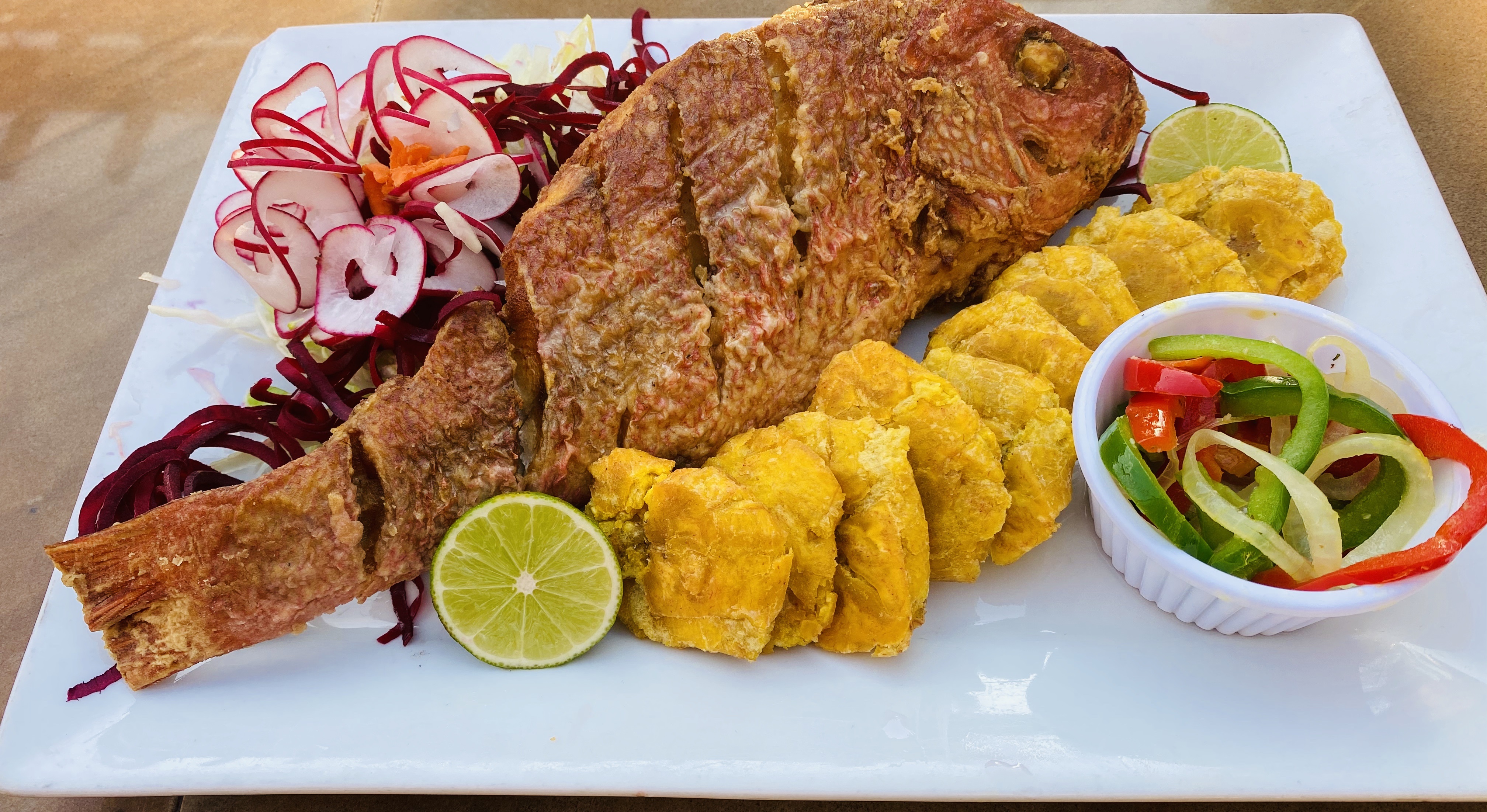 Order Pescado Entero a Su Gusto food online from Malayas Restaurant store, Lawerence on bringmethat.com