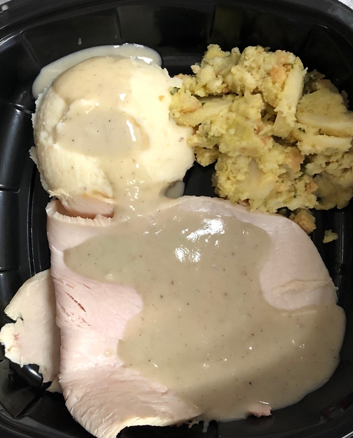 Order Grab & Go Turkey Dinner food online from The Grapevine Restaurant & Catering store, Buffalo on bringmethat.com