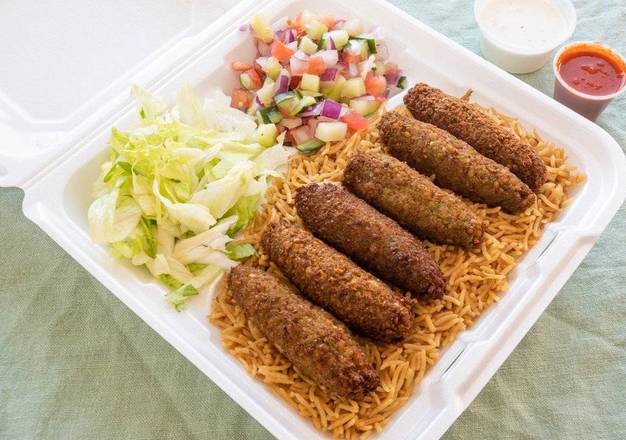 Order Falafel Over Rice food online from Ny Gyro & Grill store, Claymont on bringmethat.com
