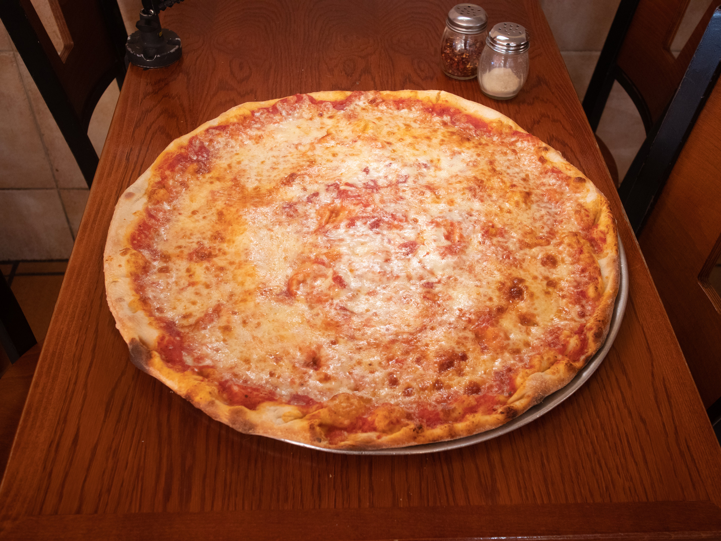 Order Large Original Cheese Pizza food online from I Heart Pizza Ny store, New York on bringmethat.com