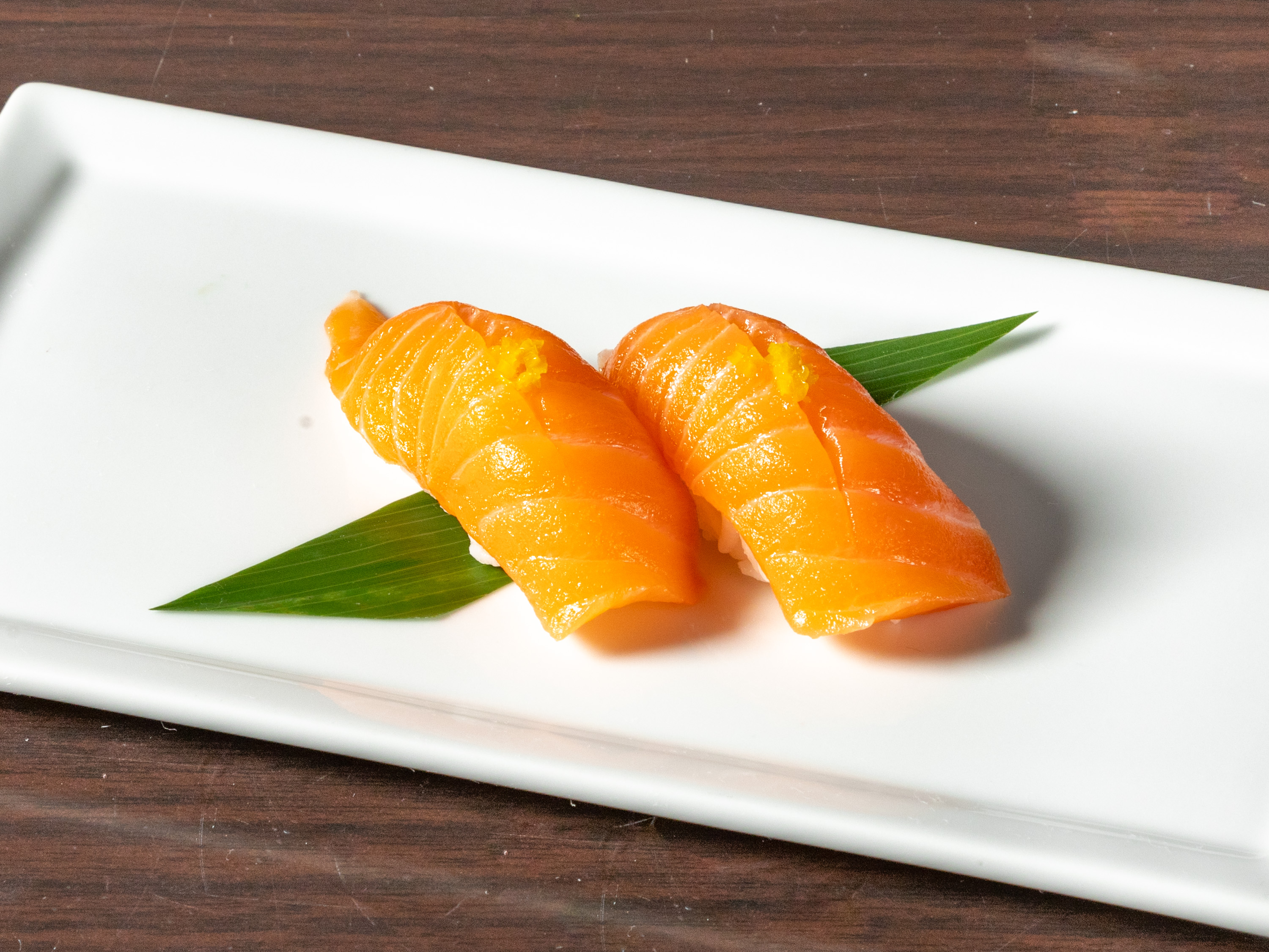 Order Salmon (Sake) Sushi food online from Hotto Sushi store, Orange on bringmethat.com