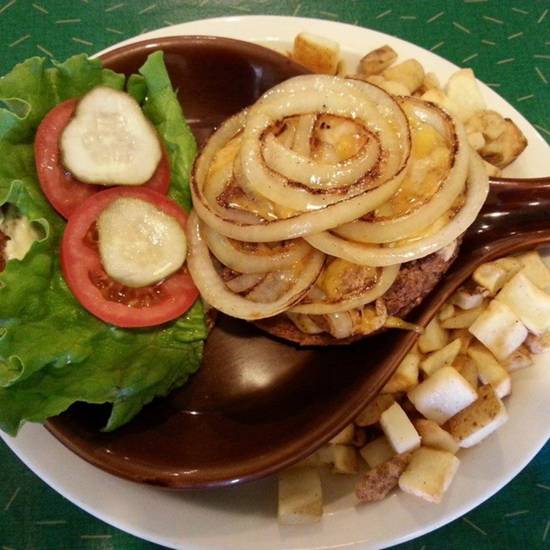 Order Onion Canyon Burger food online from Sunrise Sunset store, Lakewood on bringmethat.com
