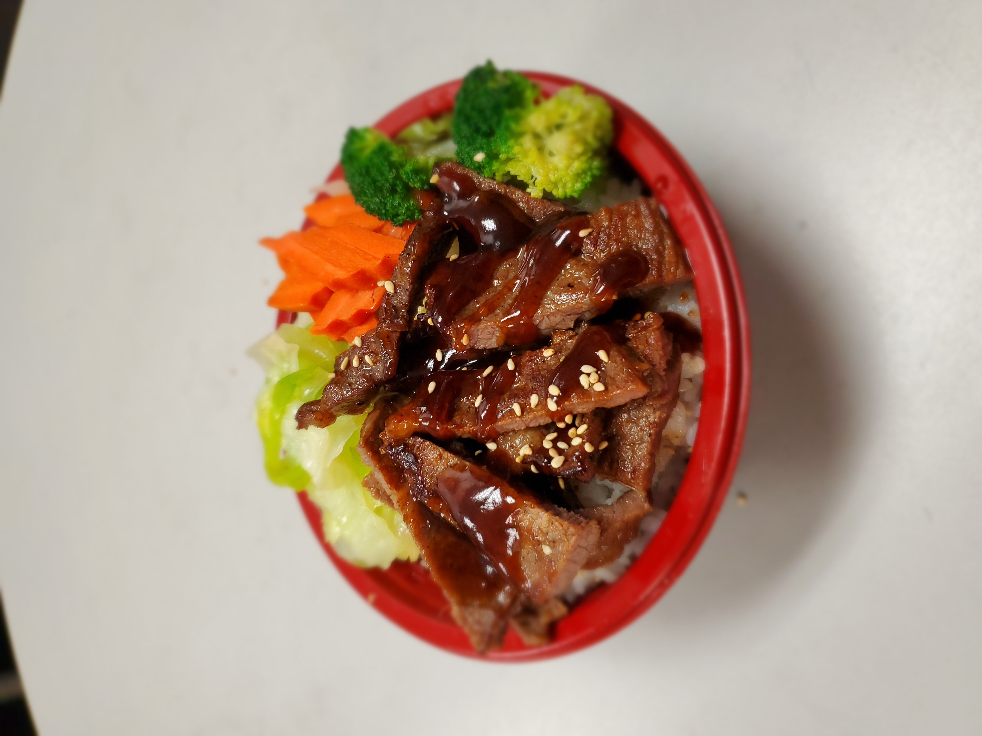 Order 2. Beef Steak food online from Ninja Teriyaki&Wings store, Paramount on bringmethat.com