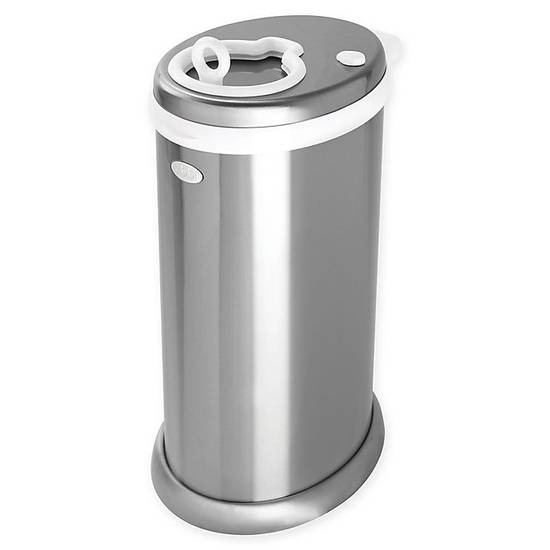 Order Ubbi® Diaper Pail in Chrome food online from Buybuy Baby store, Pleasant Hill on bringmethat.com