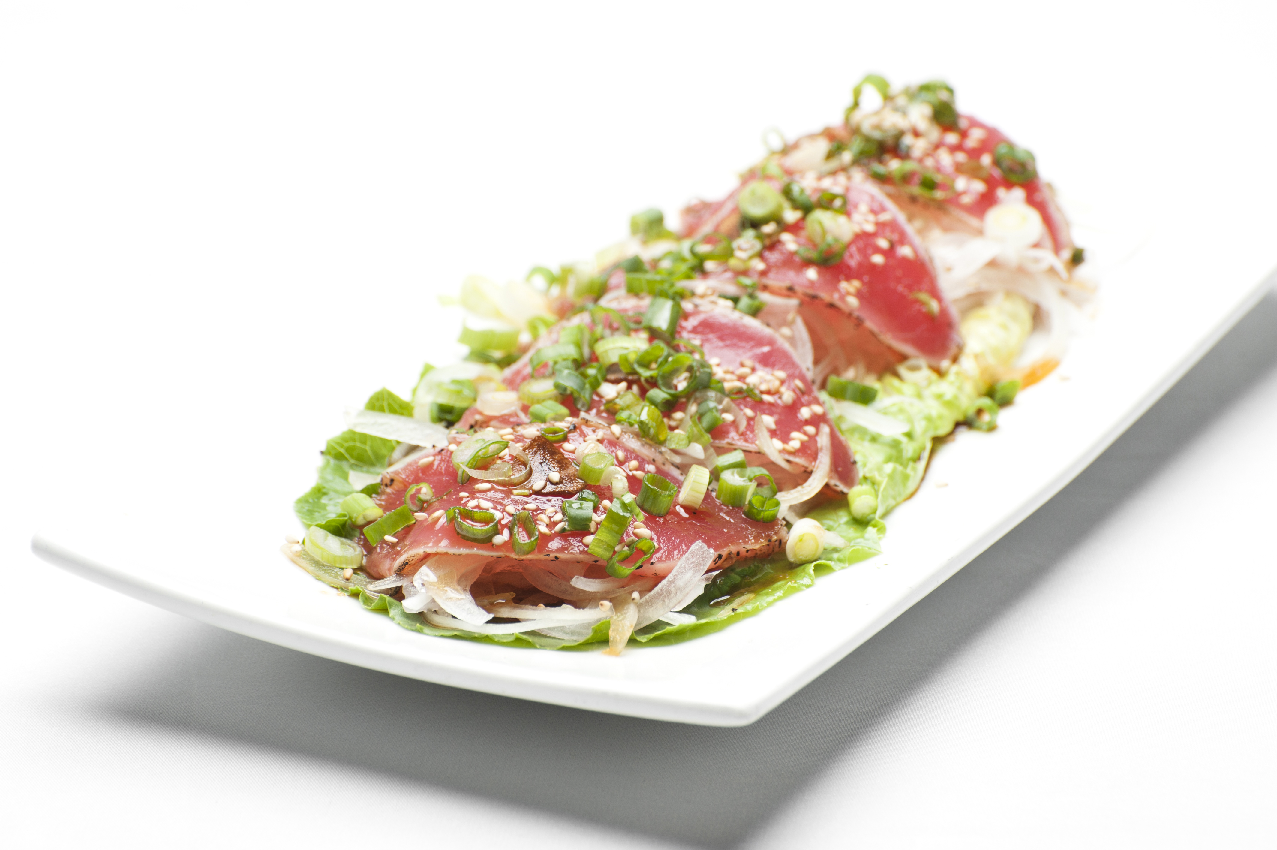 Order Tuna Tataki food online from Lucky cat store, New York on bringmethat.com