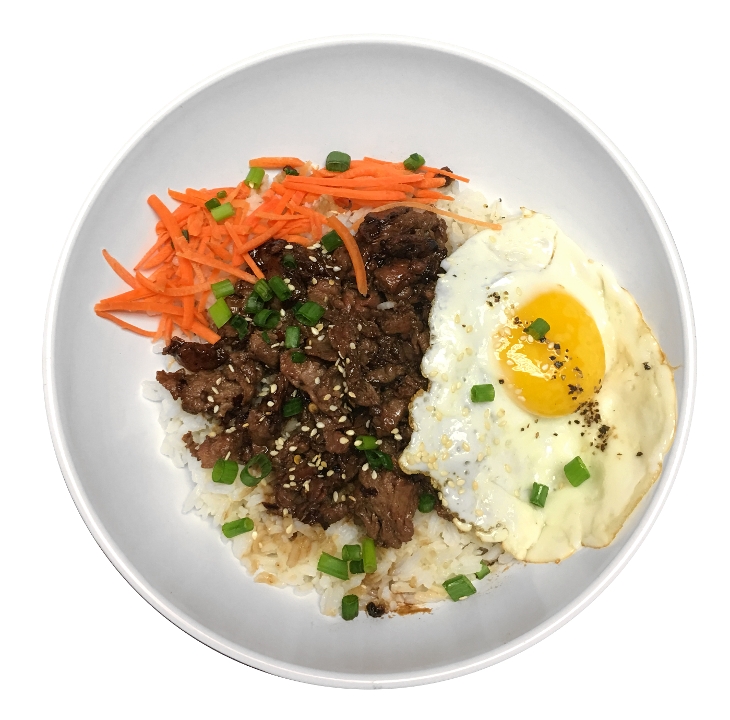 Order Korean Beef Bowl food online from High Tower Cafe store, Houston on bringmethat.com