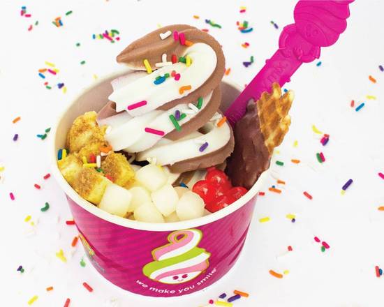 Order 16 oz Cup Chessecake from NY  food online from Menchie's Frozen Yogurt store, El Centro on bringmethat.com