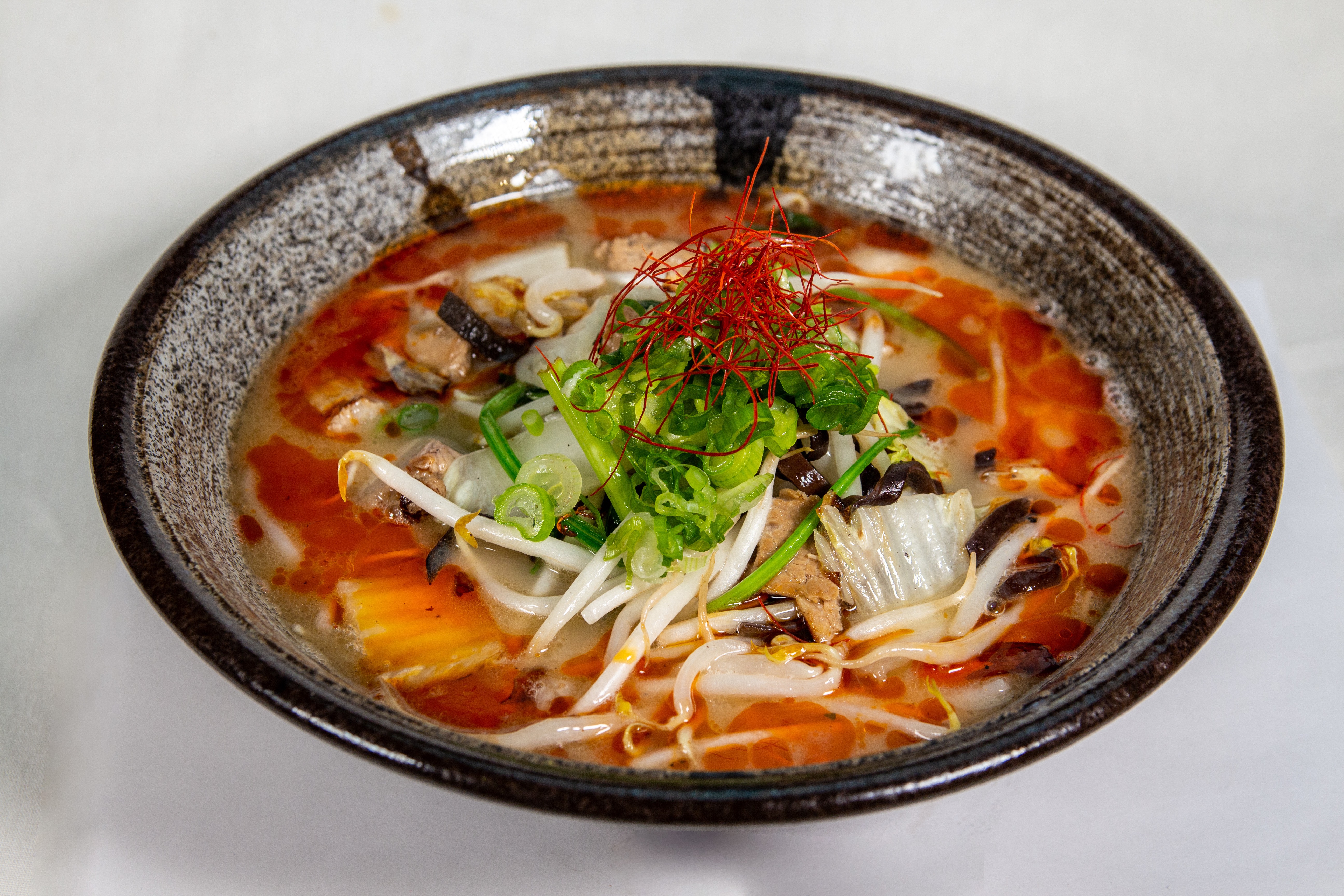 Order Spicy Tanmen food online from Ramen Musashi store, Scarsdale on bringmethat.com