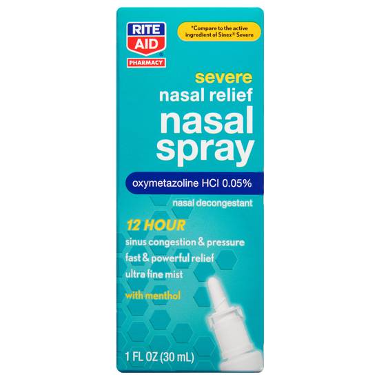 Order Rite Aid Severe Nasal Relief Spray (1 oz) food online from Rite Aid store, Flint on bringmethat.com