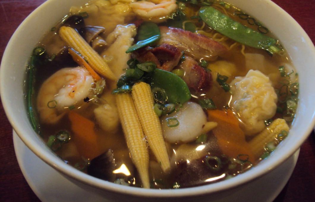 Order 22. Jumbo Noodle Soup food online from Moon Buffet store, Eleanor on bringmethat.com
