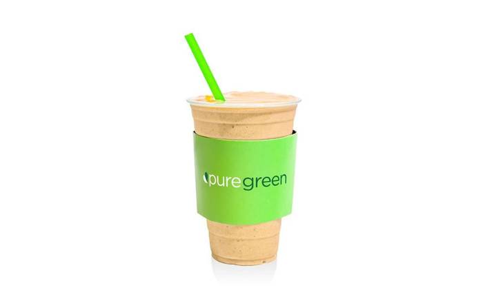 Order Banana Nut Smoothie (High in Protein & Potassium) food online from Pure Green store, Chicago on bringmethat.com