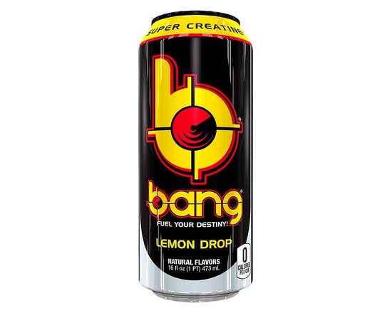 Order Bang Lemon Drop 16oz food online from Chevron Extramile store, Pomona on bringmethat.com