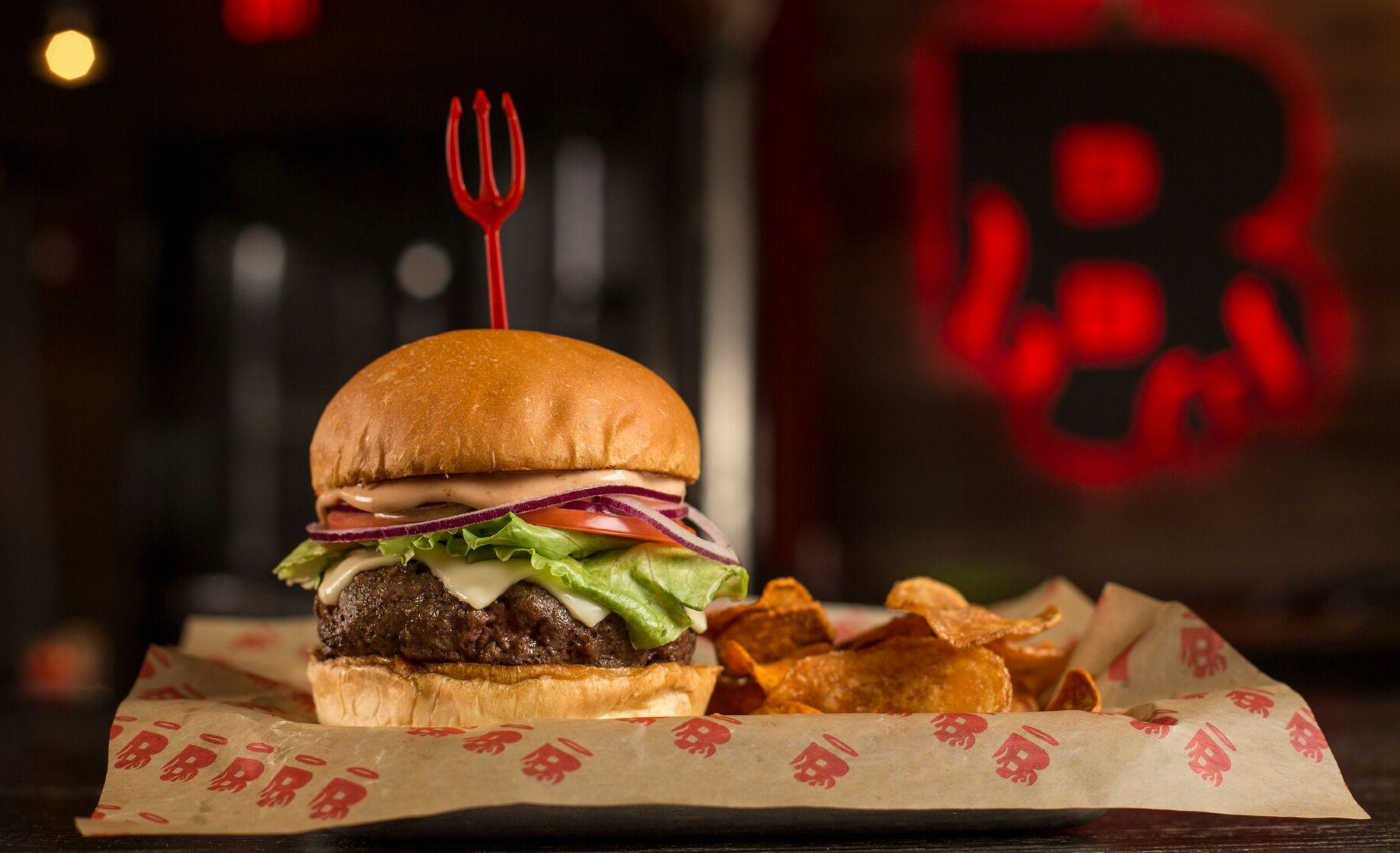 Order Standard Deluxe Burger food online from Burgatory store, Pittsburgh on bringmethat.com