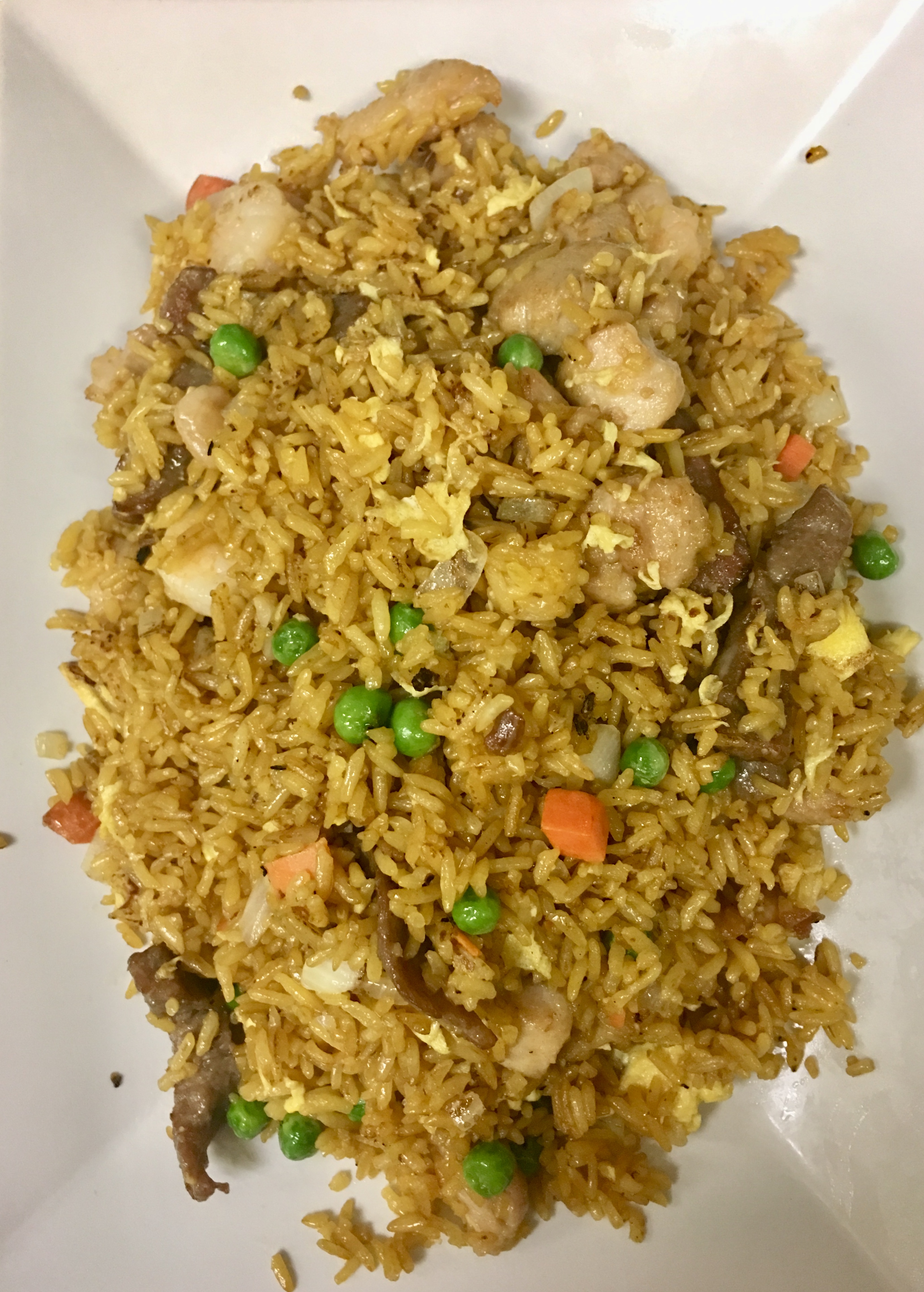 Order 39. Dinner Combo Fried Rice food online from Rolling Cooking store, Springfield on bringmethat.com