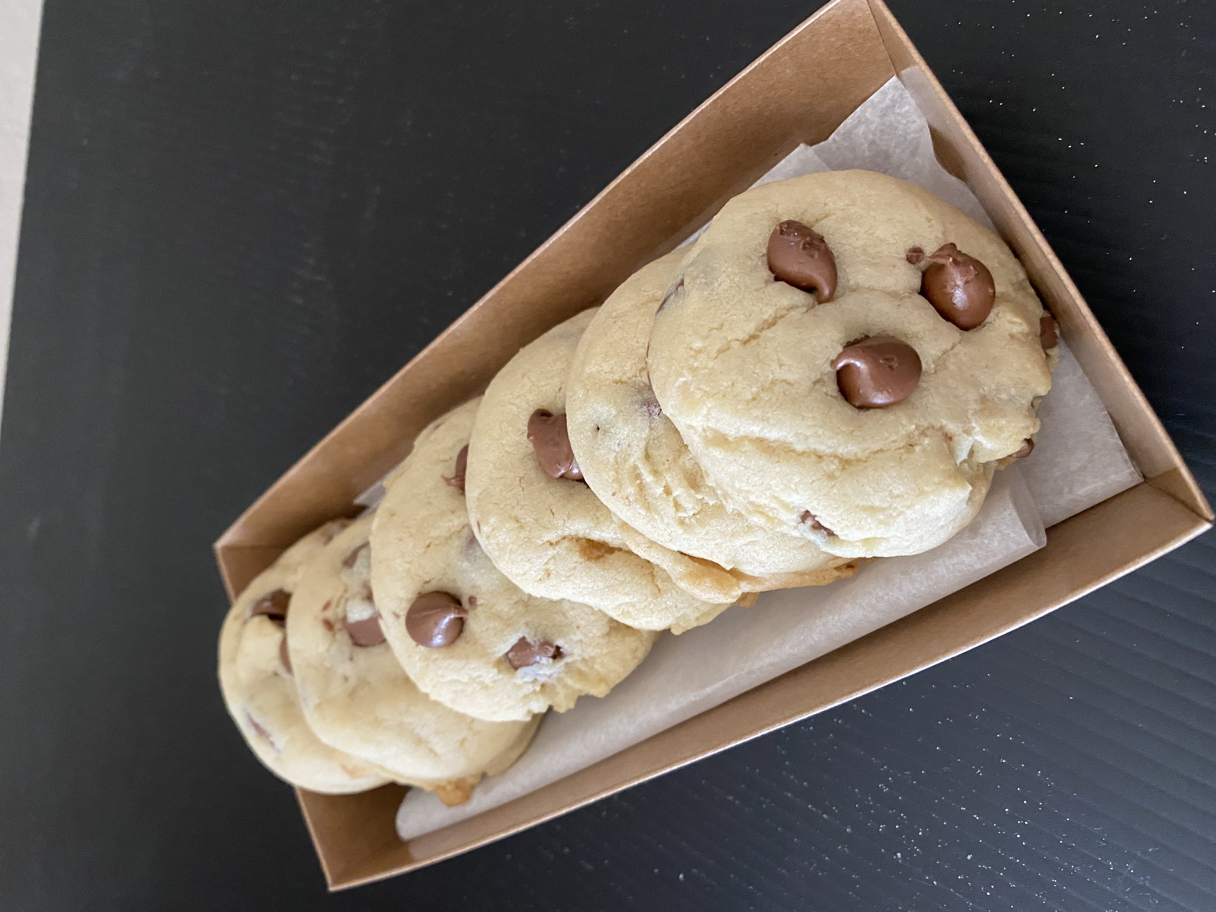 Order Mini chocolate chip cookie box food online from Bitesize Treats store, Tolleson on bringmethat.com