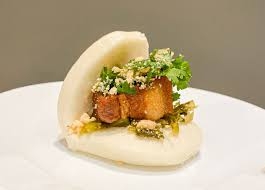 Order Gua Bao Pork (2) (** S) 卤肉刈包 food online from Xian Sushi And Noodle store, Round Rock on bringmethat.com