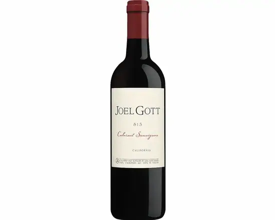Order Joel Gott Cabernet Sauvignon, 14% abv 750mL red wine (13.9% ABV) food online from Sousa Wines & Liquors store, Mountain View on bringmethat.com
