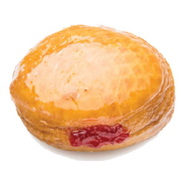 Order Raspberry Jelly Filled Donut food online from Randy Donuts store, Bakersfield on bringmethat.com