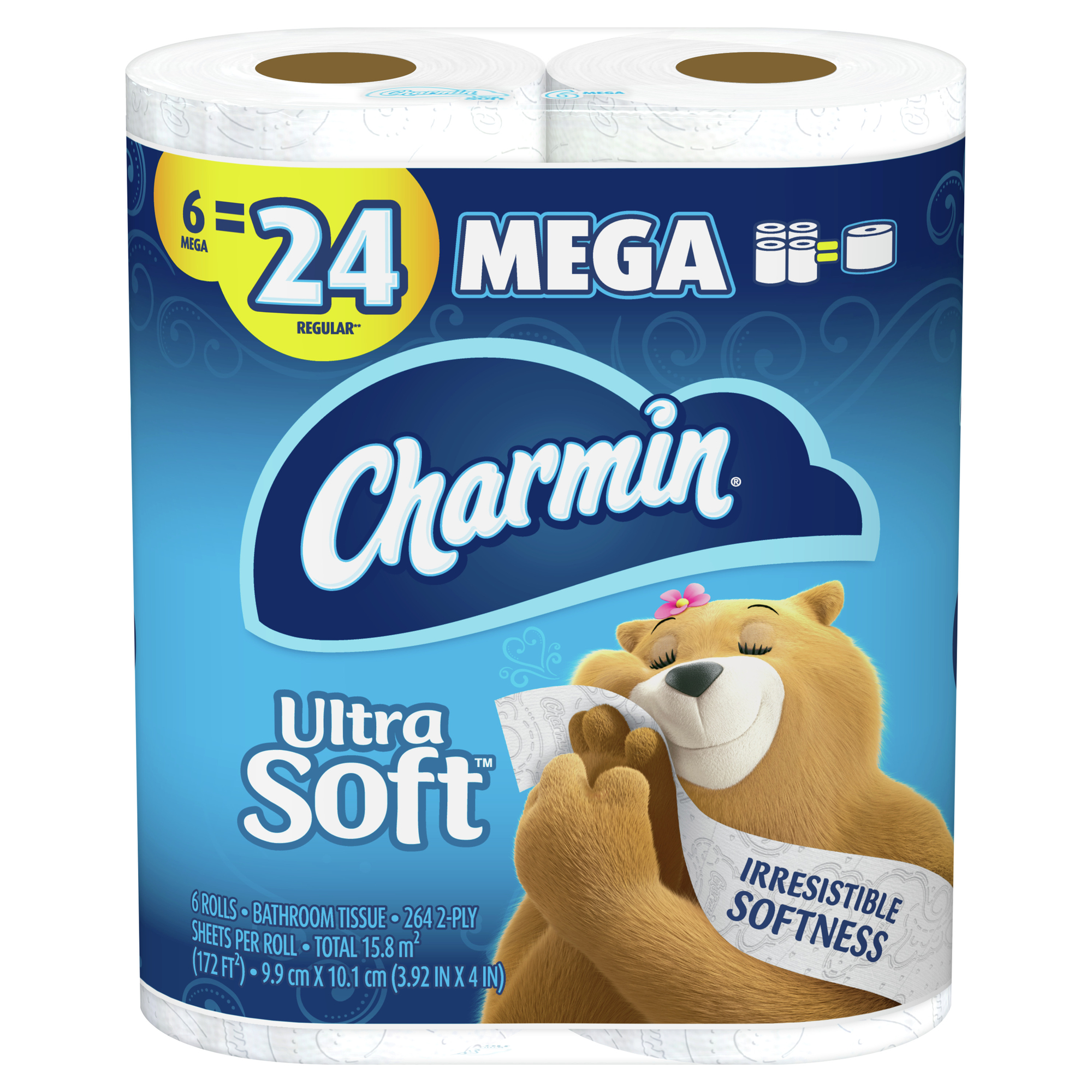 Order Charmin Ultra Soft Toilet Paper Mega Rolls - 6 ct
 food online from Bartell store, Edmonds on bringmethat.com