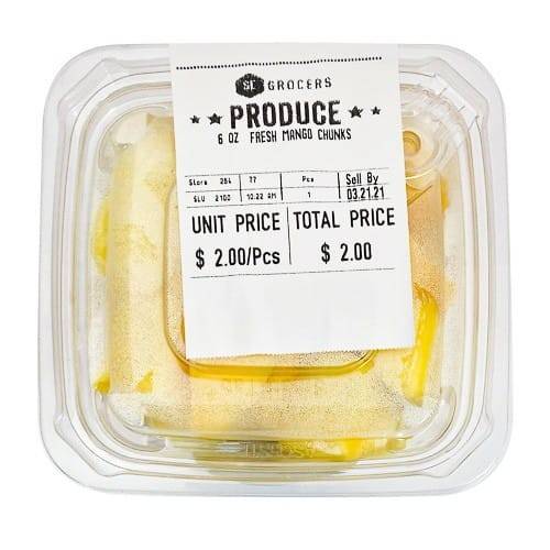 Order Se Grocers · Fresh Mango Chunks (6 oz) food online from Winn-Dixie store, Quincy on bringmethat.com