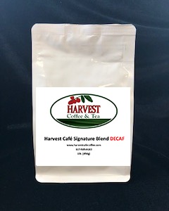 Order Harvest Cafe Signature Blend Decaf Coffee food online from Harvest Cafe Coffee & Tea store, Indianapolis on bringmethat.com