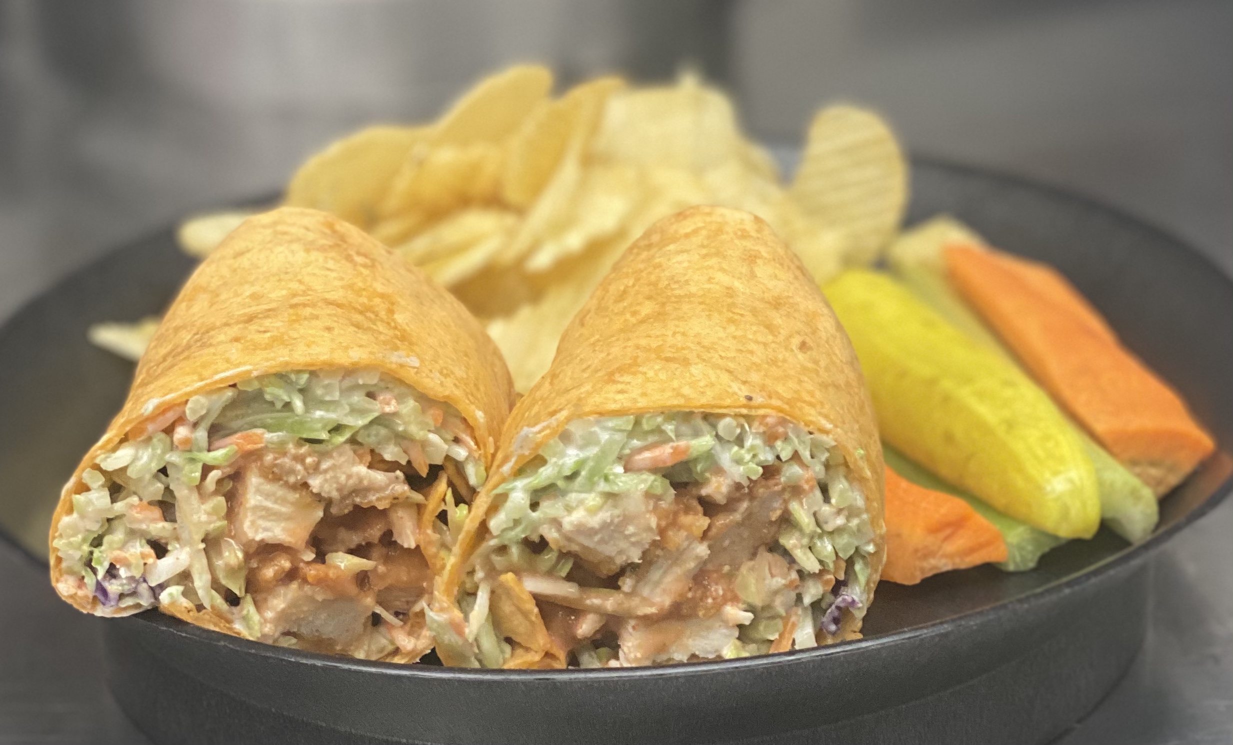 Order Buffalo Chicken Wrap  food online from Partners Ii Pizza store, Peachtree City on bringmethat.com
