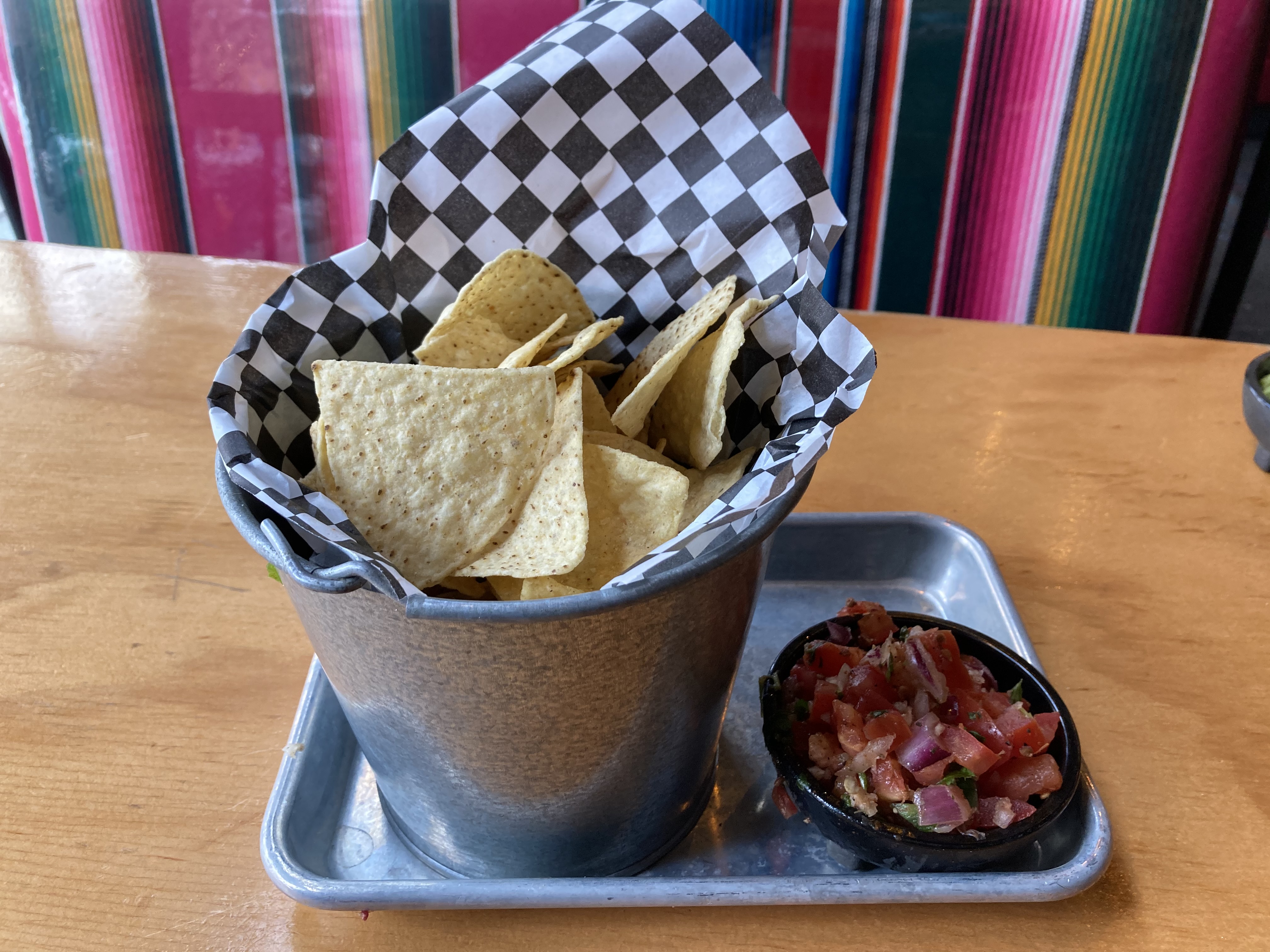 Order Chips with Salsa food online from Bimbos Cantina store, Seattle on bringmethat.com