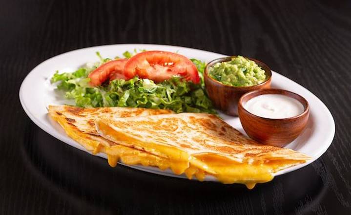 Order Cheese Quesadilla ~ food online from El Fresco Mexican Grill store, Sully on bringmethat.com