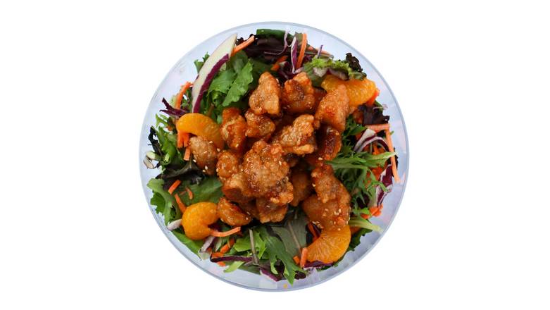 Order Orange Chicken Salad food online from Cha For Tea store, Long Beach on bringmethat.com