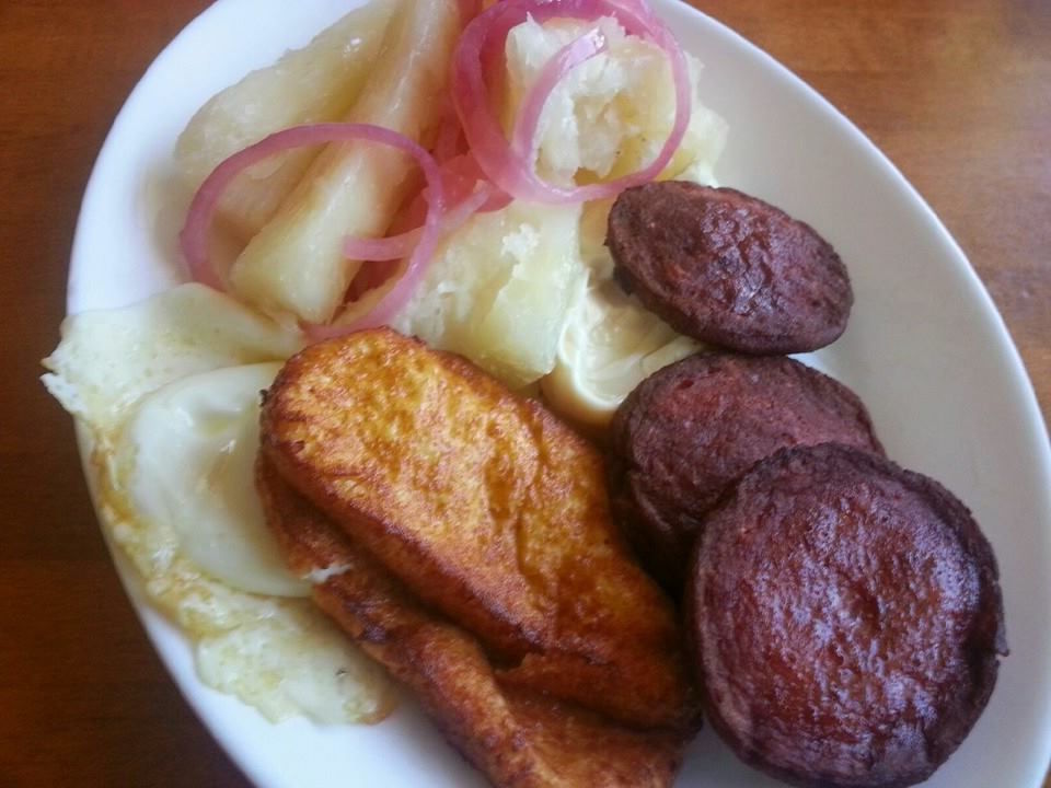 Order Yuca, Huevos, Queso and Salami food online from Latin Taste store, Wyomissing on bringmethat.com