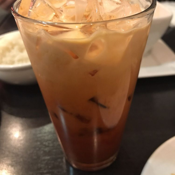 Order Thai Tea with Ice food online from Chaba Thai Kitchen store, San Diego on bringmethat.com