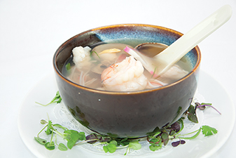 Order Seafood Soup food online from Kumo Sushi store, Plainview on bringmethat.com