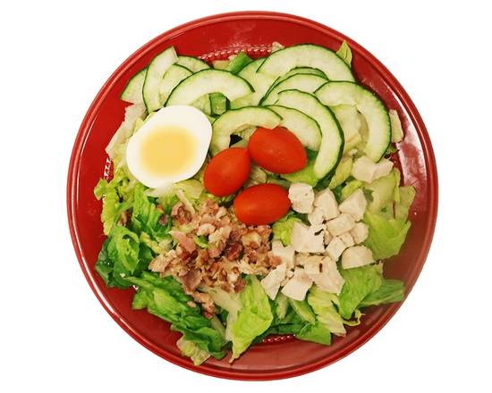Order Cobb Salad, 10 oz. food online from Lucky California store, Hollister on bringmethat.com