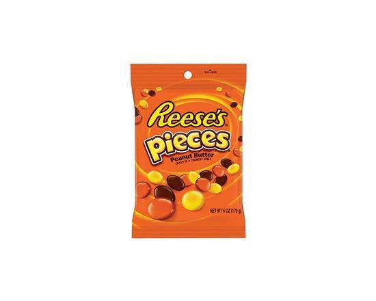 Order Reese's Pieces Large Bag 6oz food online from Extra Mile 3056 store, Vallejo on bringmethat.com