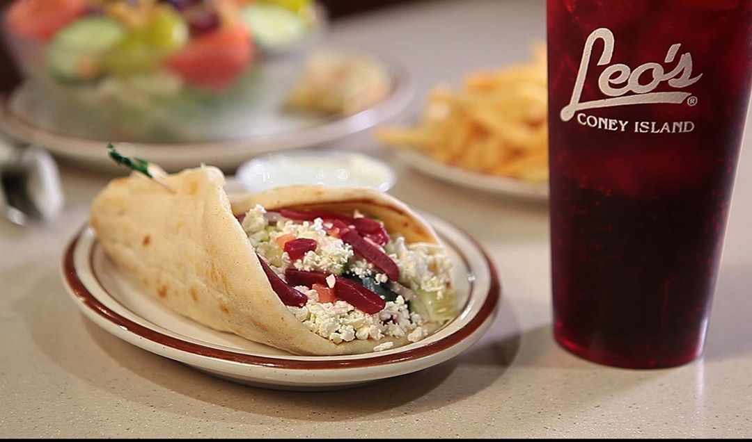 Order Vegetarian Pita food online from Leo's Coney Island store, Brighton on bringmethat.com