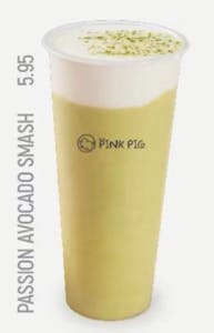 Order Passion Avocado Smash food online from Pink Pig Boba & Pizza store, Anaheim on bringmethat.com