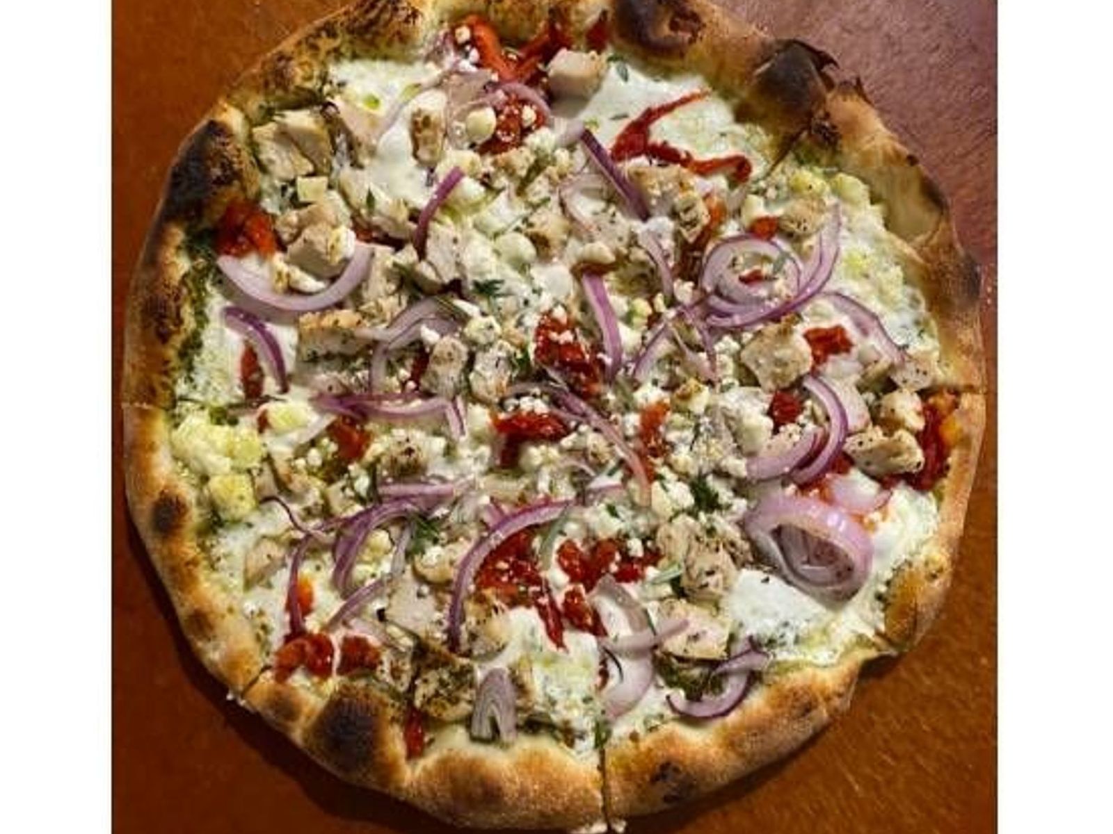 Order Pesto Pollo food online from Bollo Woodfired Pizza store, Houston on bringmethat.com