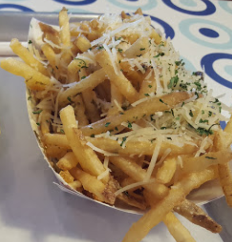 Order Parmesan Garlic Fries food online from Willy Burger store, Katy on bringmethat.com