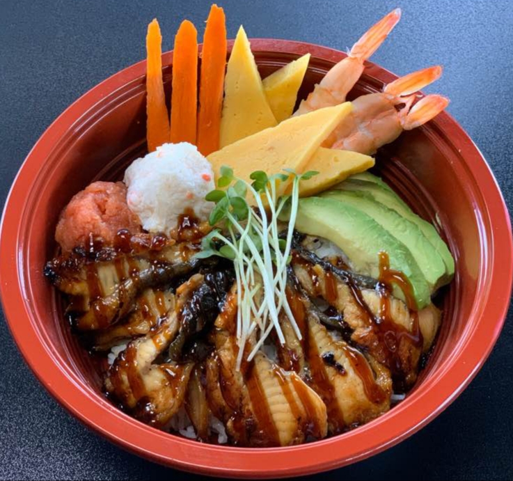 Order Unagi Bowl food online from Hon Sushi store, Corona on bringmethat.com