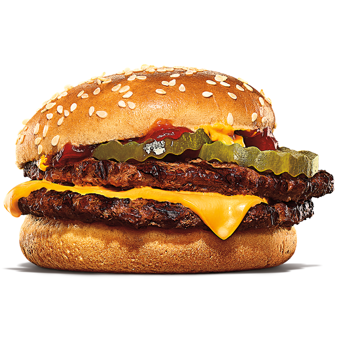 Order Double Cheeseburger food online from Burger King store, Dallas on bringmethat.com