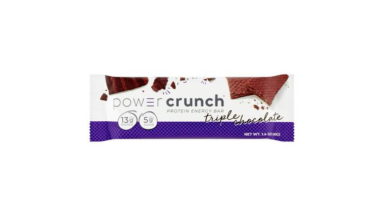 Order Power Crunch Original Protein Energy Bar Triple Chocolate food online from Route 7 Food Mart store, Norwalk on bringmethat.com
