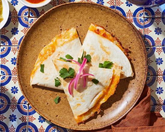 Order Cheese Quesadilla food online from Birria Hands store, Fort Worth on bringmethat.com