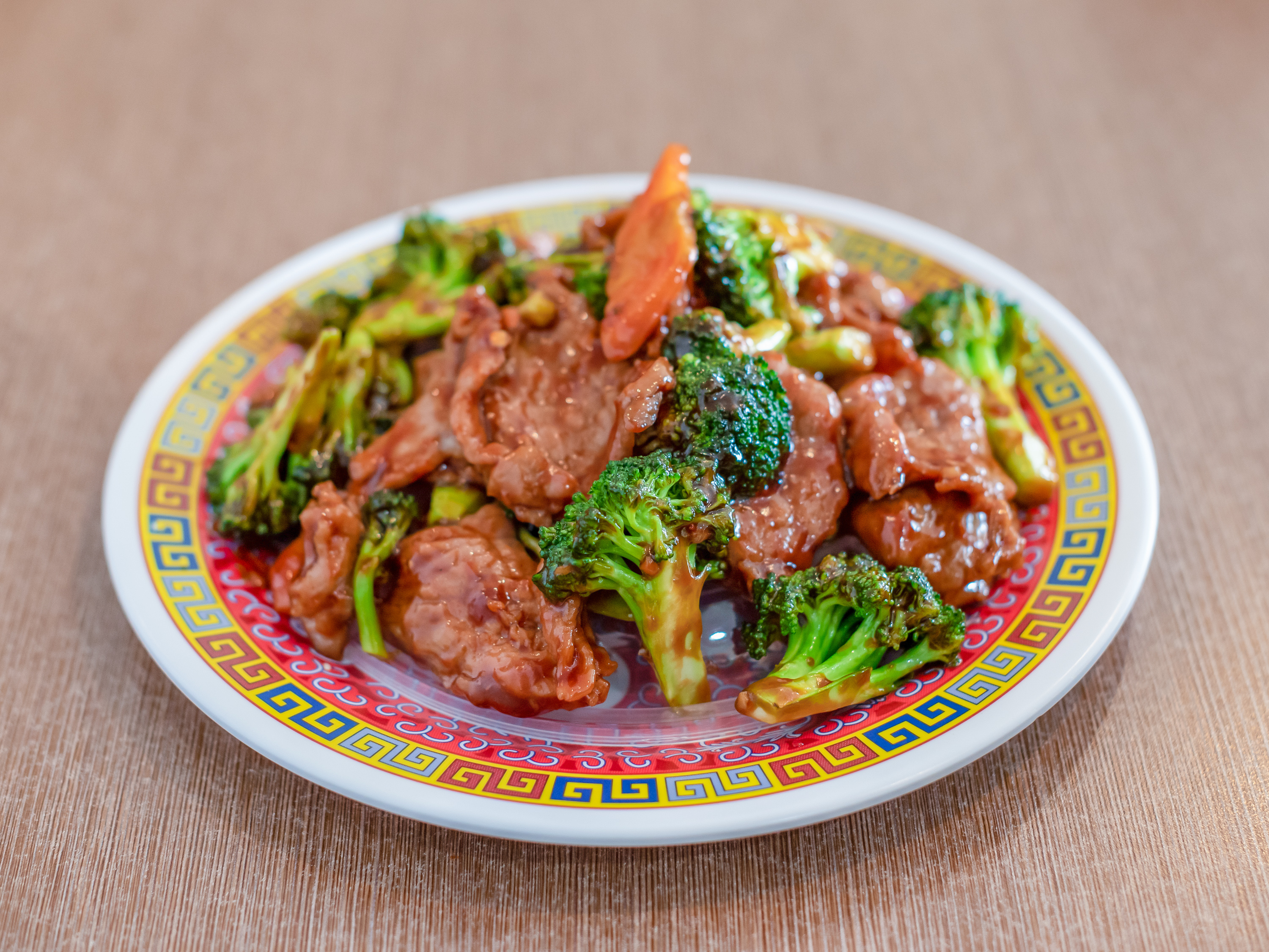 Order 67. Quart of Beef with Broccoli介兰牛 food online from China Wok store, Plainfield on bringmethat.com