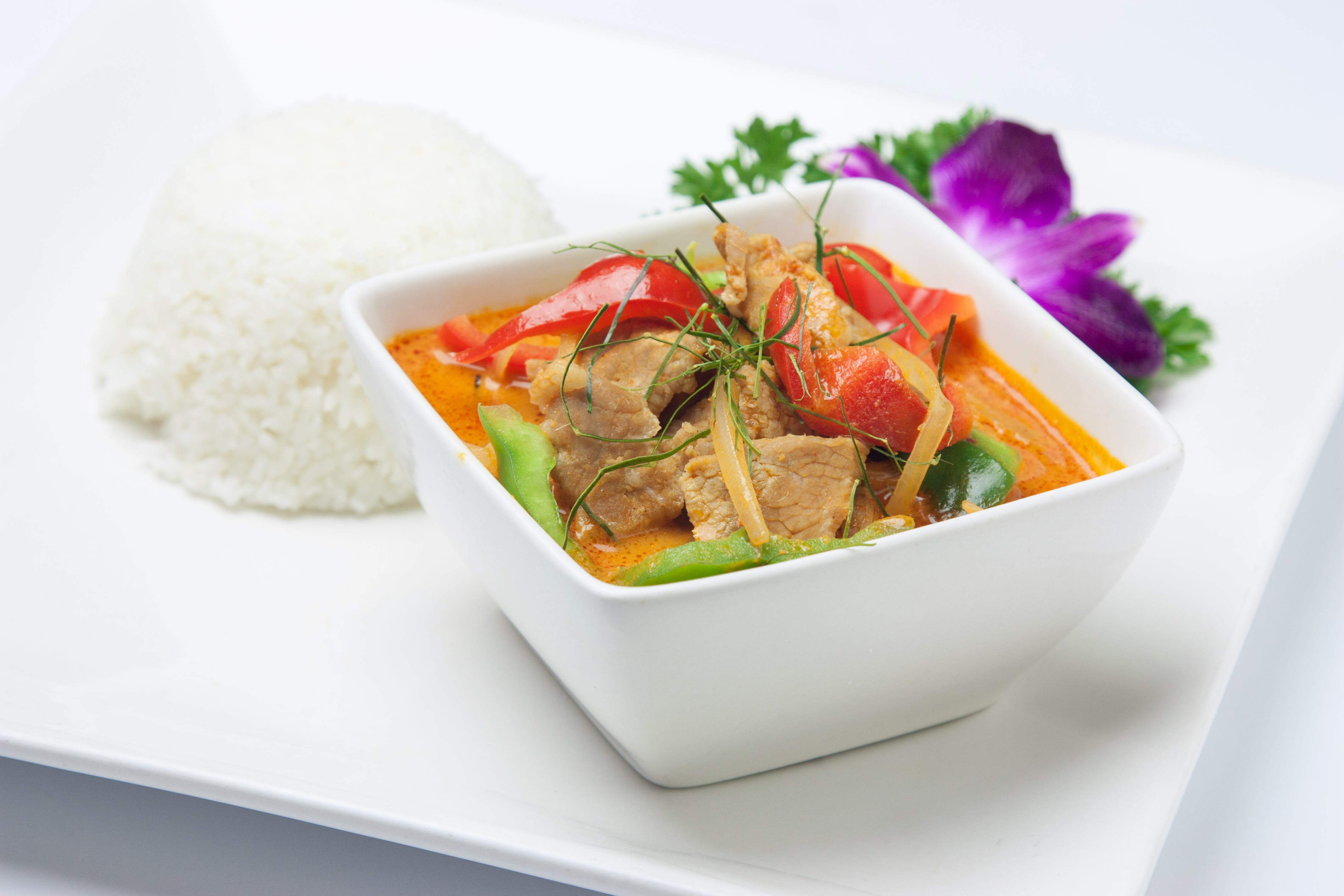 Order Panang Curry food online from Basil Thai Bistro store, San Diego on bringmethat.com