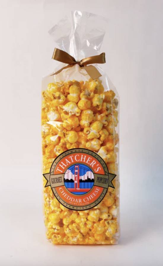 Order Cheddar Cheese - 3.5 Oz food online from Thatcher's Special Popcorn store, San Francisco on bringmethat.com
