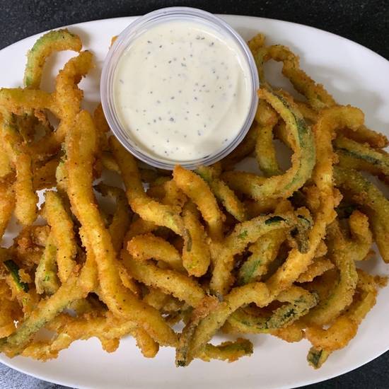 Order Zucchini Fries food online from Pizzazz On The Circle store, University Heights on bringmethat.com