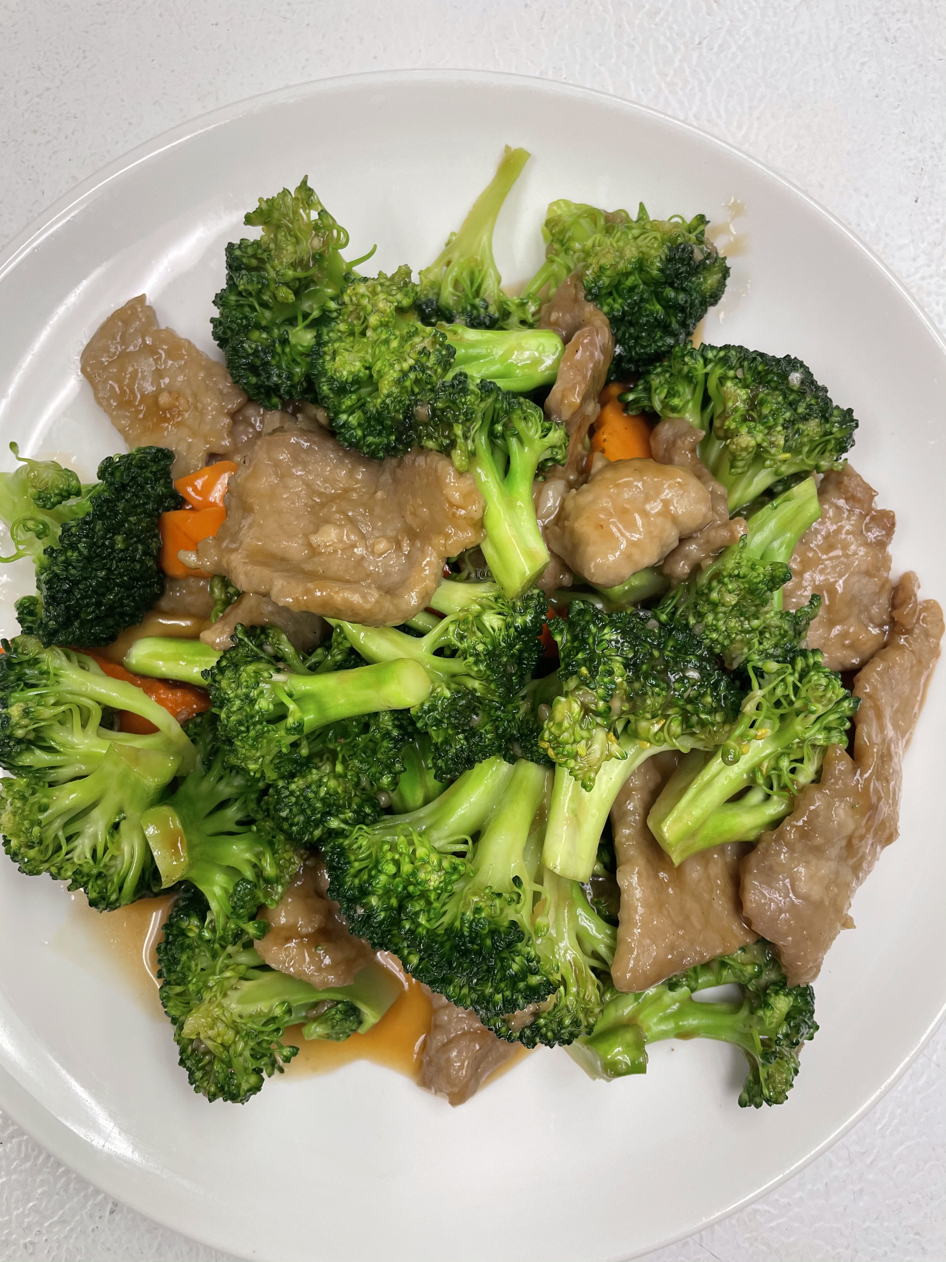 Order Beef with Broccoli food online from Wa-Me Chinese Restaurant store, Orangevale on bringmethat.com